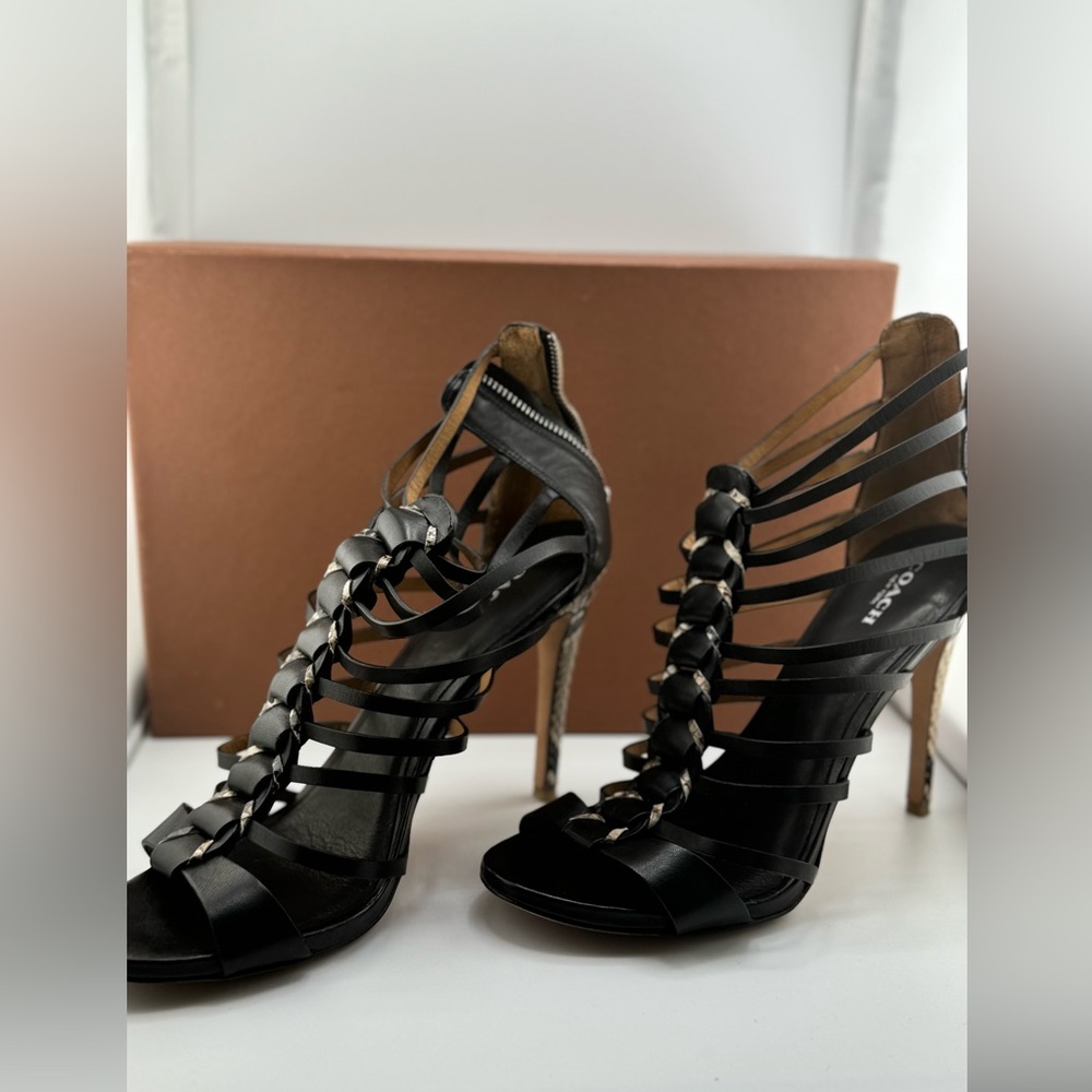 Coach heels Josey